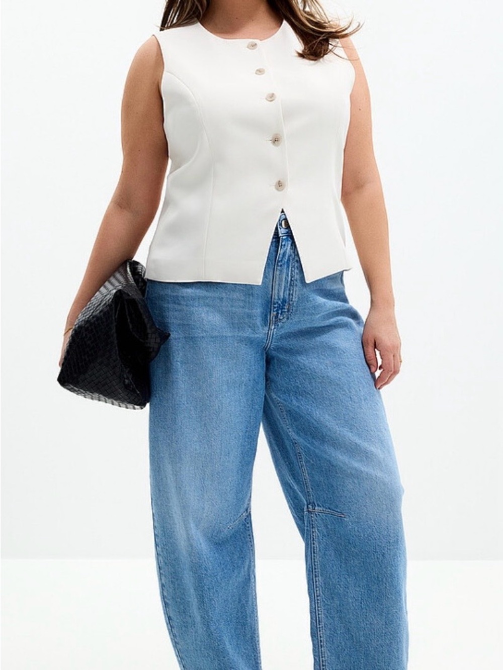 Simons Barrel Leg Jeans